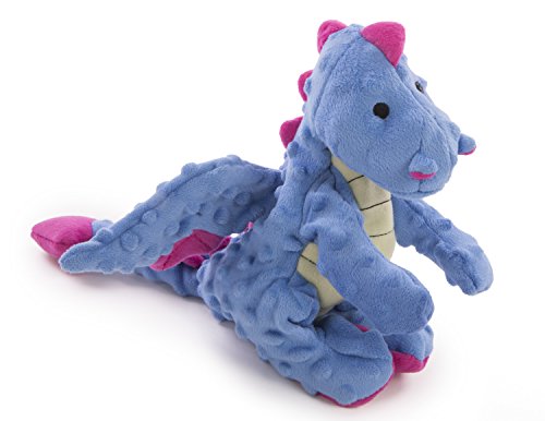 Product Cover goDog Dragons Periwinkle Dog Toy with Chew Guard Technology, Large