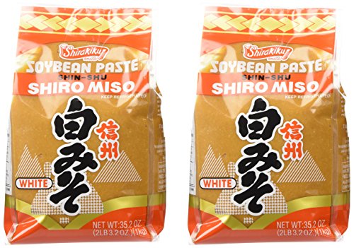 Product Cover Shirakiku Miso Shiro (white) Soy Bean Paste, 35.27-Ounce Bags (Pack of 2)
