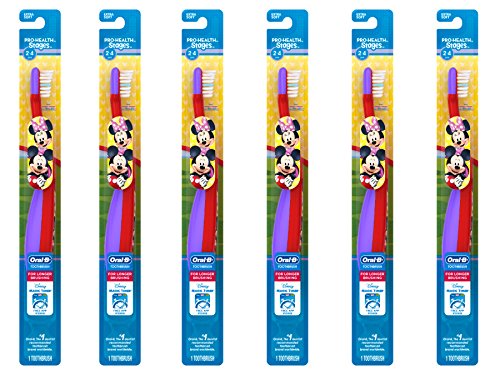 Product Cover Oral-B Pro-Health Stages My Friends Manual Kid's Toothbrush,(Pack of 6), Packaging May Vary - Cars or Minnie Mouse, etc.