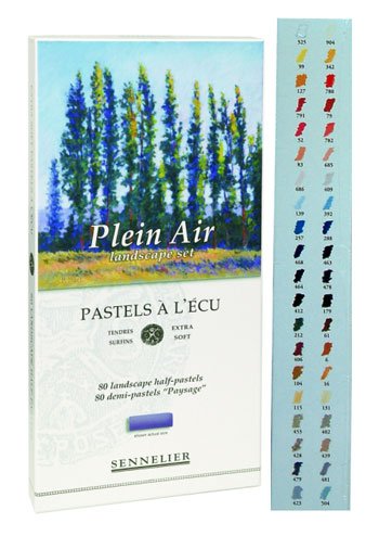 Product Cover Sennelier Soft Pastels- Half Stick Set of 80 Landscape Colors