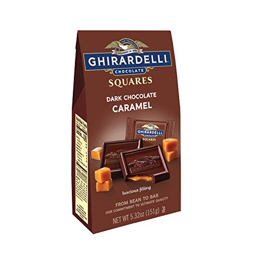 Product Cover Ghirardelli Chocolate Squares, Dark and Caramel Filled, 5.32 oz., 6 Count