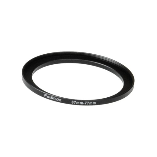 Product Cover Fotodiox Metal Step Up Ring, Anodized Black Metal 67mm-77mm, 67-77 mm