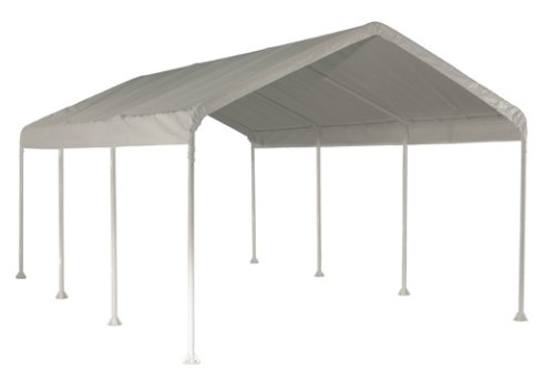 Product Cover ShelterLogic 10' x 20' SuperMax Heavy Duty Steel Frame Quick and Easy Set-Up Canopy