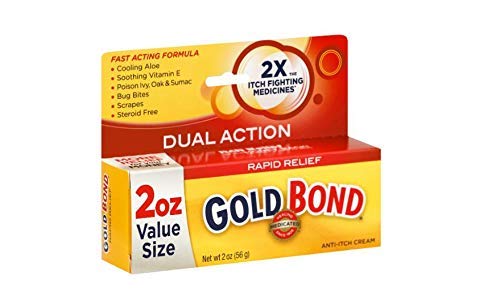 Product Cover Gold Bond Medicated Anti-Itch Cream, 2-Ounce Tubes (Pack of 3)