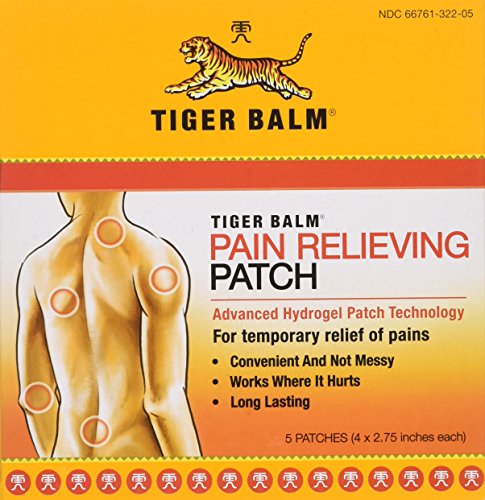 Product Cover Tiger Balm Patch, Pain Relieving Patch, 4