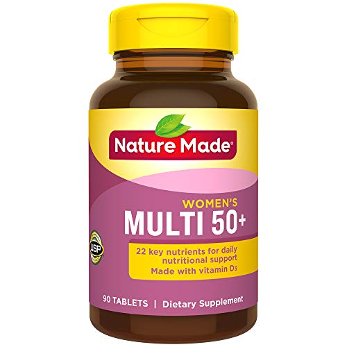 Product Cover Nature Made Women's Multivitamin 50+ Tablets, 90 Count for Daily Nutritional Support (Pack of 3)