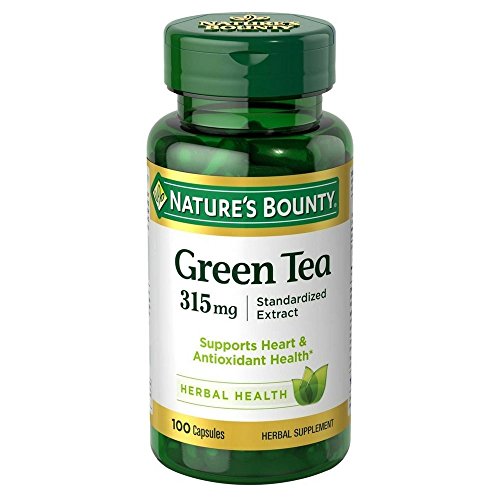 Product Cover Nature's Bounty Green Tea Extract, 315mg, 100 Capsules (Pack of 2)