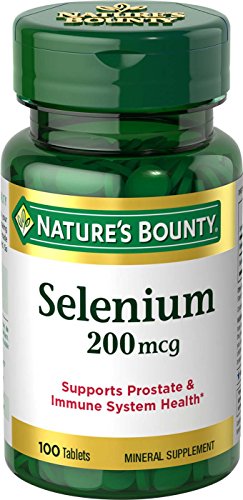 Product Cover Nature's Bounty Selenium 200 mcg, 100 Tablets (Pack of 3)