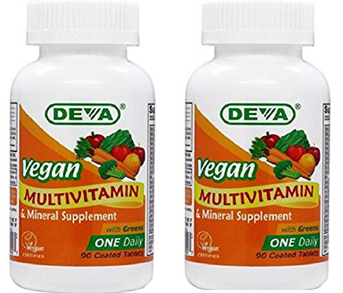 Product Cover Deva Vegan Multivitamin & Mineral One Daily 90 Tablets (Pack of 2)