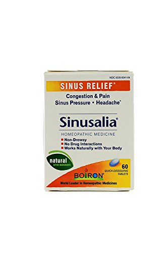 Product Cover Boiron Sinusalia for Sinuses, 60 Tablets (Pack of 3)