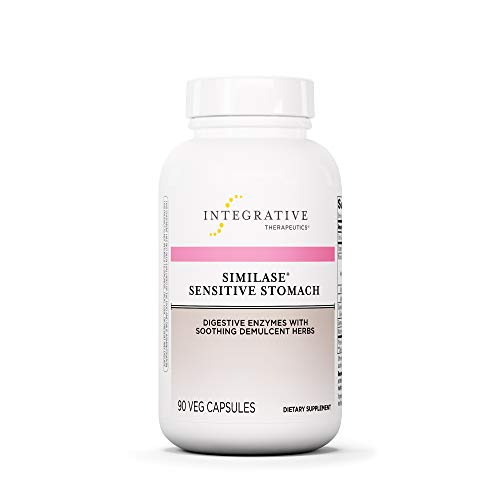 Product Cover Integrative Therapeutics - Similase Sensitive Stomach - Physician Developed Digestive Enzymes with Soothing Herbs - Sensitive Stomachs - 90 Vegetable Capsules