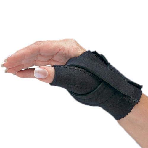 Product Cover Comfort Cool Thumb CMC Restriction Splint, Provides Direct Support for The Thumb CMC Joint While Allowing Full Finger Function, Right Hand, Small Plus