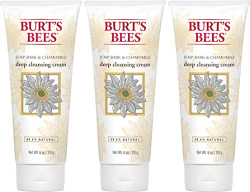 Product Cover Burt's Bees Soap Bark and Chamomile Deep Cleansing Cream, 6 Ounces - Pack of 3