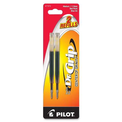 Product Cover PILOT Dr. Grip Center of Gravity Mechanical Pencil, Medium Point, Blue Ink, 2-Pack (77272)
