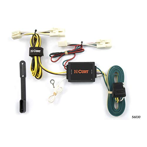 Product Cover CURT 56030 Vehicle-Side Custom 4-Pin Trailer Wiring Harness for Select Scion xB