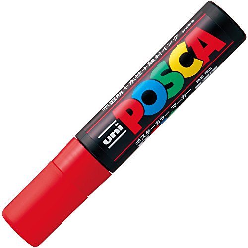 Product Cover Uni Posca Extra Bold Marker, Red (PC17K.15)