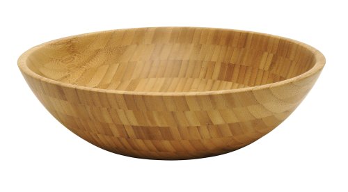 Product Cover Lipper International Bamboo Wood Salad Bowl