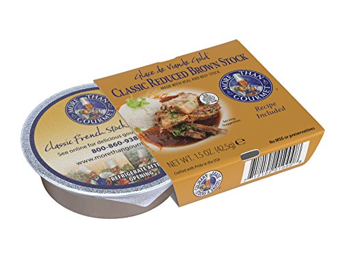 Product Cover More Than Gourmet Glace de Viande Gold Reduced Brown Stock, 1.5 Ounce Packages (Pack of 6)