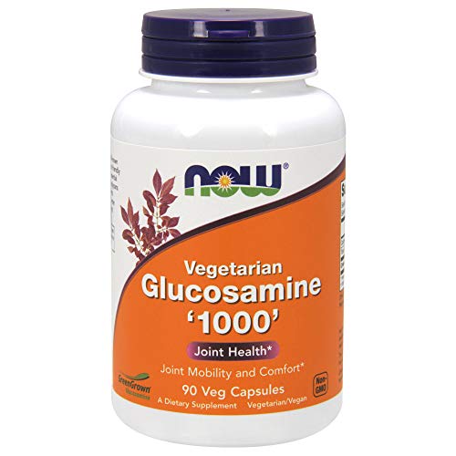 Product Cover NOW Supplements, Glucosamine '1000' (GreenGrown Glucosamine), Vegetarian, 90 Veg Capsules
