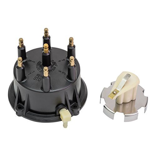 Product Cover Quicksilver 815407Q5 Distributor Cap Kit - Marinized V-6 Engines by General Motors with Thunderbolt IV and V HEI Ignition Systems