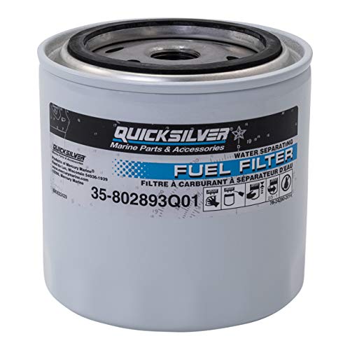 Product Cover 802893Q01 Fuel/Water Separating Filter Quicksilver/Mercury