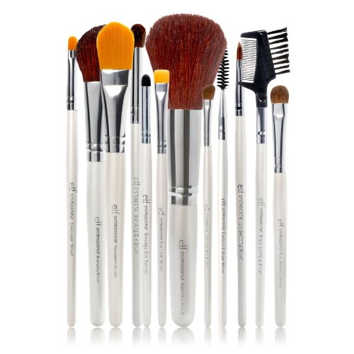 Product Cover e.l.f. Professional Set of 12 Brushes for a Flawless Finish, Synthetic