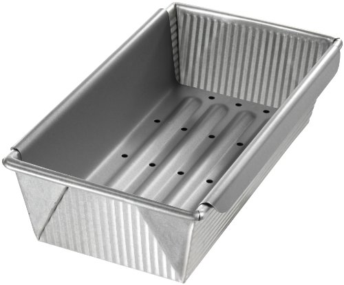Product Cover USA Pan Bakeware Aluminized Steel Meat Loaf Pan with Insert