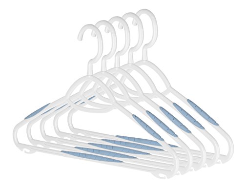 Product Cover Whitmor Sure-Grip Plastic Hangers (Set of 5)