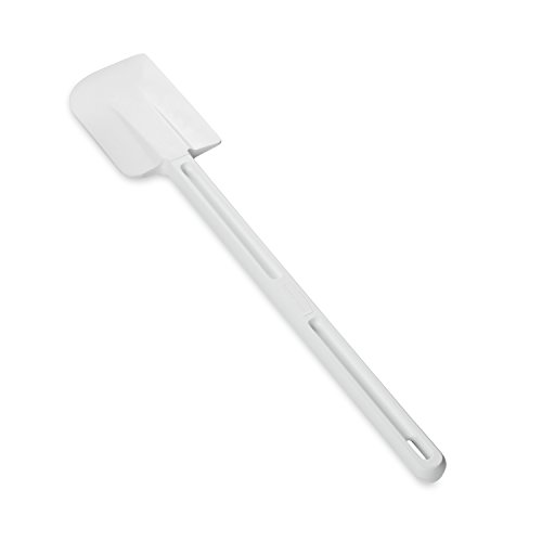 Product Cover Rubbermaid Commercial Products Cold Temperature Scraper Spatula, 16.5 Inch, Clean-Rest Design (FG1906000000),White