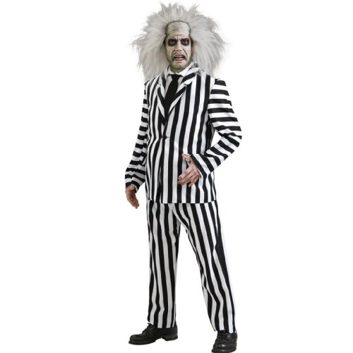 Product Cover Beetlejuice Deluxe Costume, Black/White, X-Large