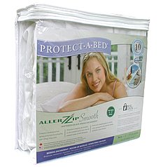 Product Cover Protect-A-Bed AllerZip Smooth Encasement, Twin (7-12 in. H)