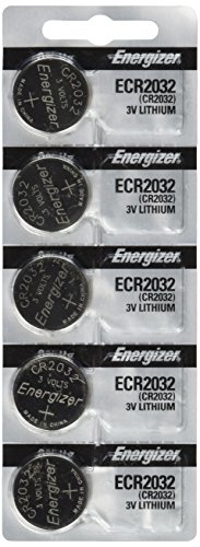 Product Cover Energizer CR2032 Replacement Batteries  for Cayeye, Sigma, Knog, Planet Bike & Many Others, Card of 5