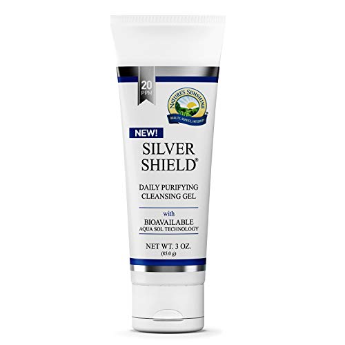 Product Cover Nature's Sunshine Silver Shield Gel, 3oz. Tube, Colloidal Silver Gel with Aqua Sol Technology Promotes Natural Skin Hydration with a Moisturizing Effect