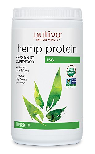 Product Cover Nutiva Hemp Protein Powder, Organic, (50% Protein)