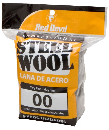 Product Cover Red Devil 0322 Steel Wool, 00 Very Fine, 8 Pads