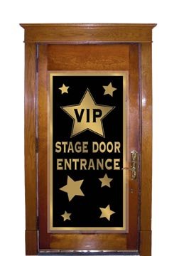 Product Cover VIP Stage Door Entrance Door Cover Party Accessory (1 count) (1/Pkg)