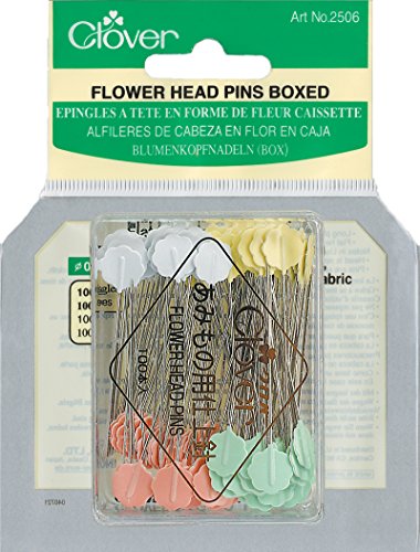 Product Cover Clover Flower Head Pins Boxed, 100 Per Pack
