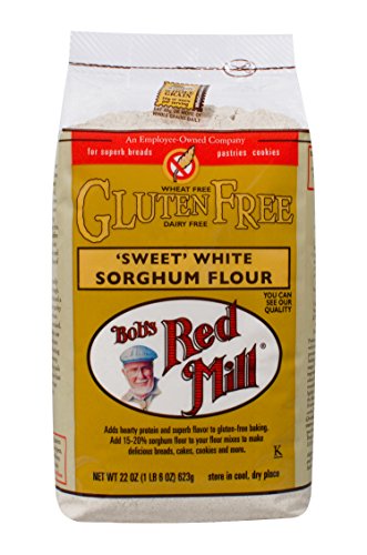 Product Cover Bob's Red Mill Gluten Free Sweet White Sorghum Flour, 22 Ounce (Pack of 4)