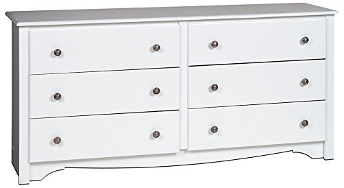 Product Cover White Monterey 6 Drawer Dresser