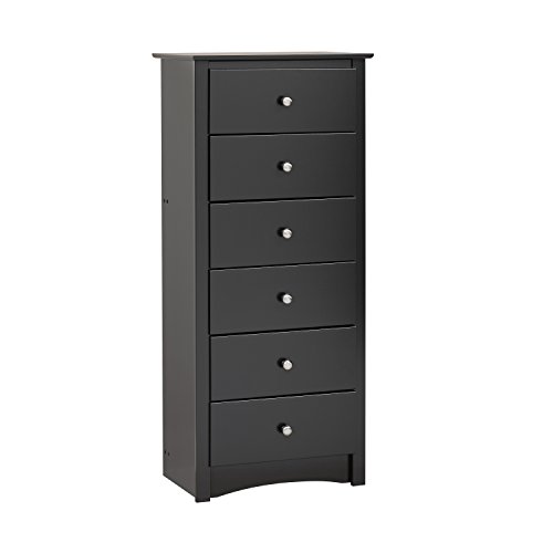 Product Cover Black Sonoma Tall 6 Drawer Chest