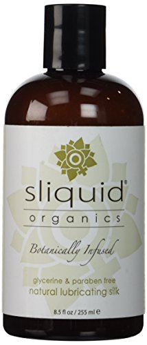 Product Cover Sliquid Organics Silk Lubricant, 8.5 Ounce