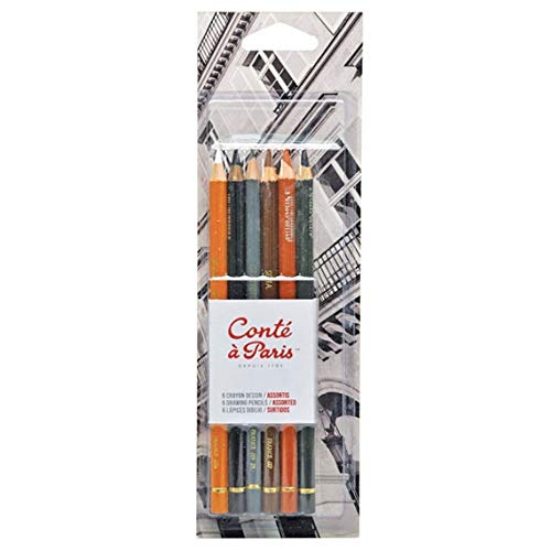 Product Cover Conté à Paris 6-Count Sketching Pencils Set