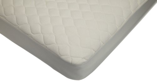 Product Cover American Baby Company Waterproof Quilted Crib and Toddler Size Fitted Mattress Cover made with Organic Cotton, Natural Color