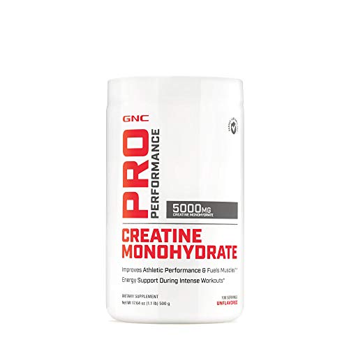 Product Cover GNC Pro Performance Monohydrate, Unflavored, 100 Servings