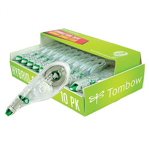 Product Cover American Tombow 68721 Tombow Mono Hybrid Correction Tape, 10-Pack