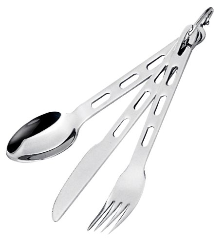 Product Cover GSI Outdoors Glacier Stainless 3 Pieces Ring Cutlery