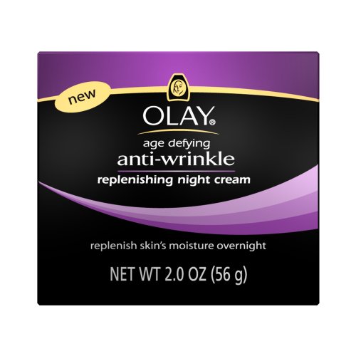 Product Cover Olay Age Defying Anti-Wrinkle Night Cream, 2 Ounce (Pack of 2)