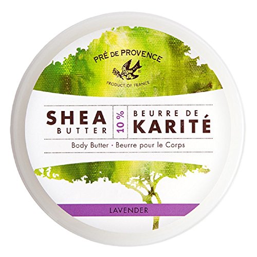 Product Cover Pre de Provence Body Butter Enriched with 10% Shea Butter for Soothing & Moisturizing Dry Skin - Lavender
