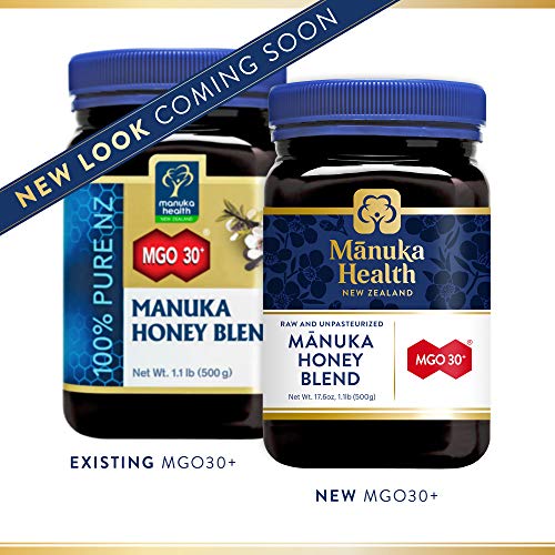Product Cover Manuka Health - MGO 30+ Manuka Honey Blend, 100% Pure New Zealand Honey, 1.1 lbs