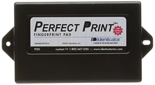 Product Cover Identicator Perfect Print Rectangular Ink Pad, 3 X 4.25 -Inch